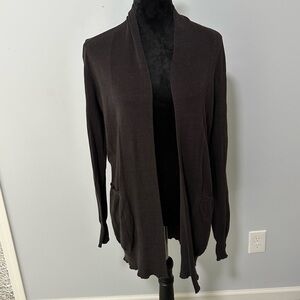 Billabong Long Black Cardigan Sweater